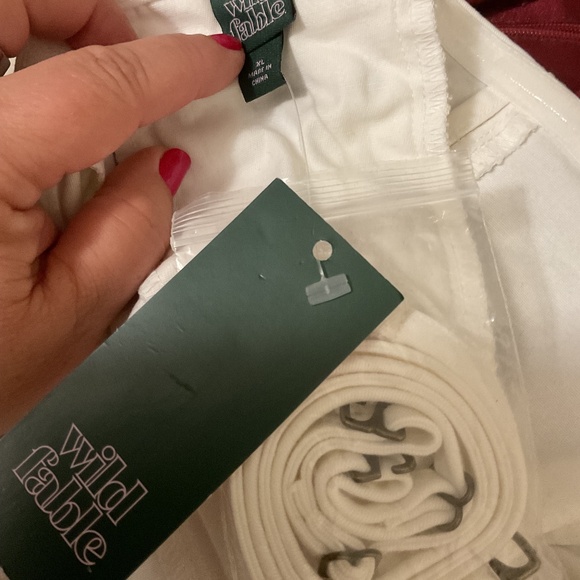 Wild Fable White Strapless Dress - Picture 4 of 4